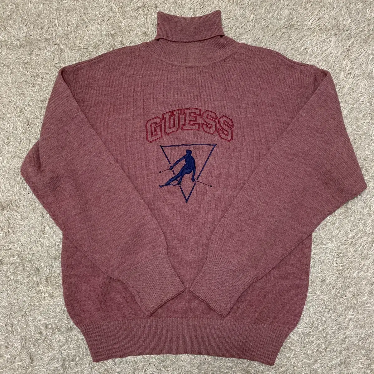 90's Gess Neck Pola Knit