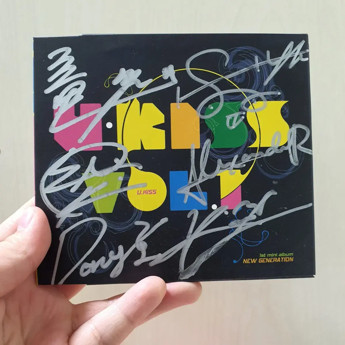 Yukis handwritten sign album