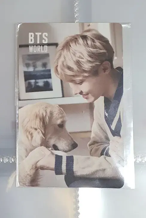 BTS WORLD Charms both sides photocard wts