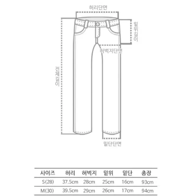 덴메이드 블랙진