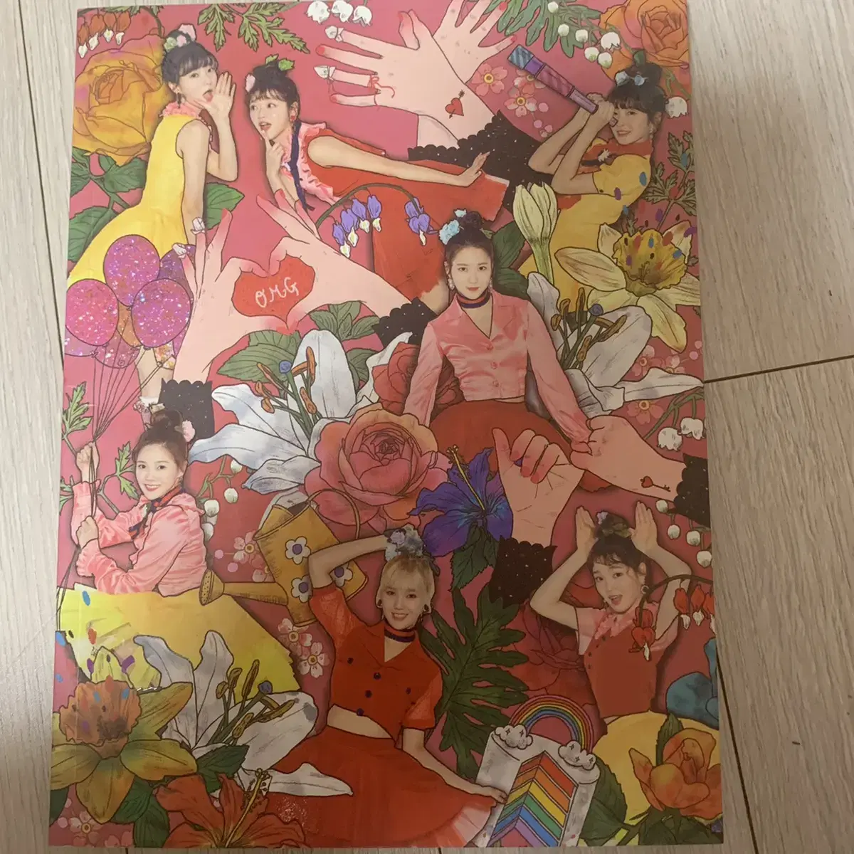 Oh My Girl Coloring Book First Edition WTS