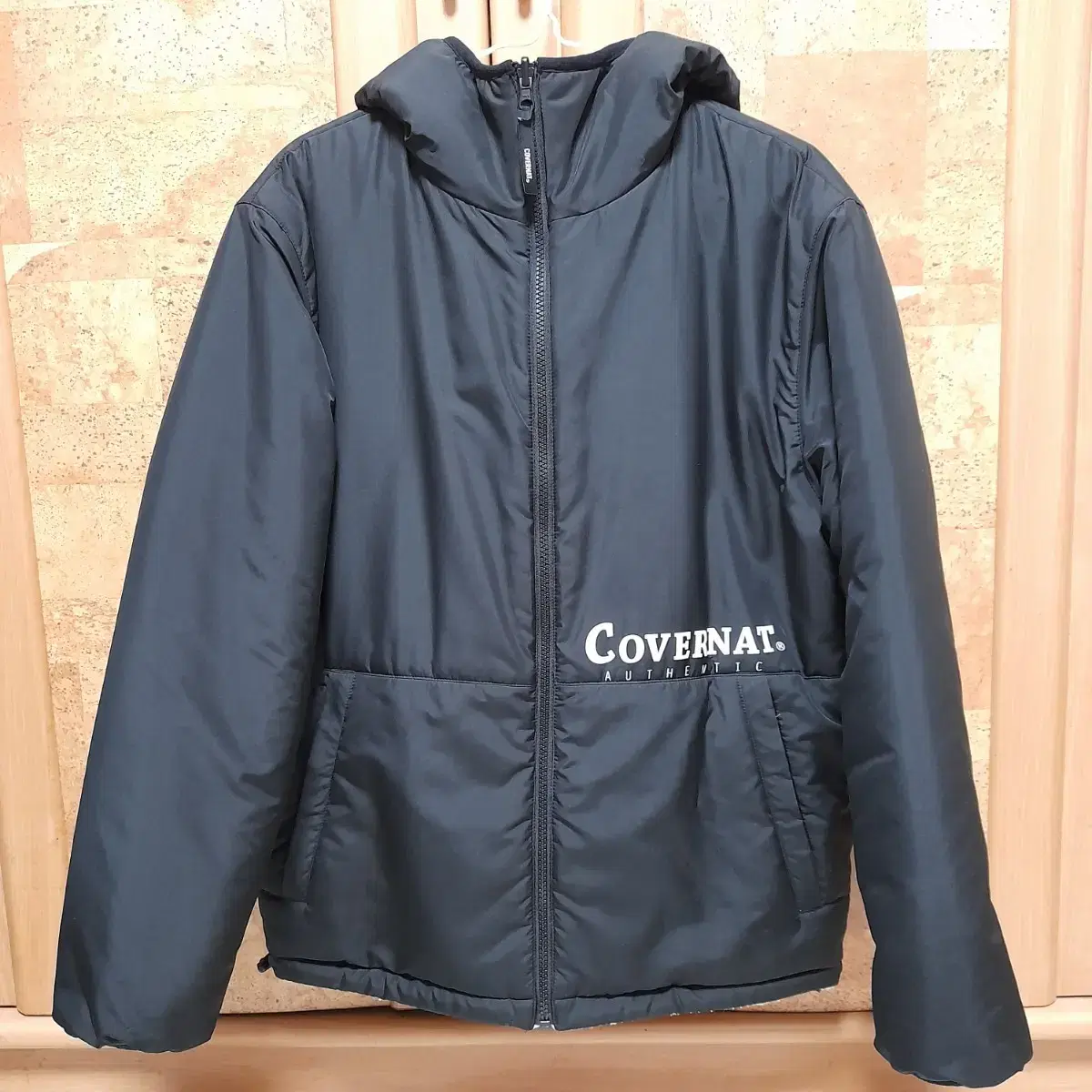 REVERSIBLE FLEECE WARM UP JACKET