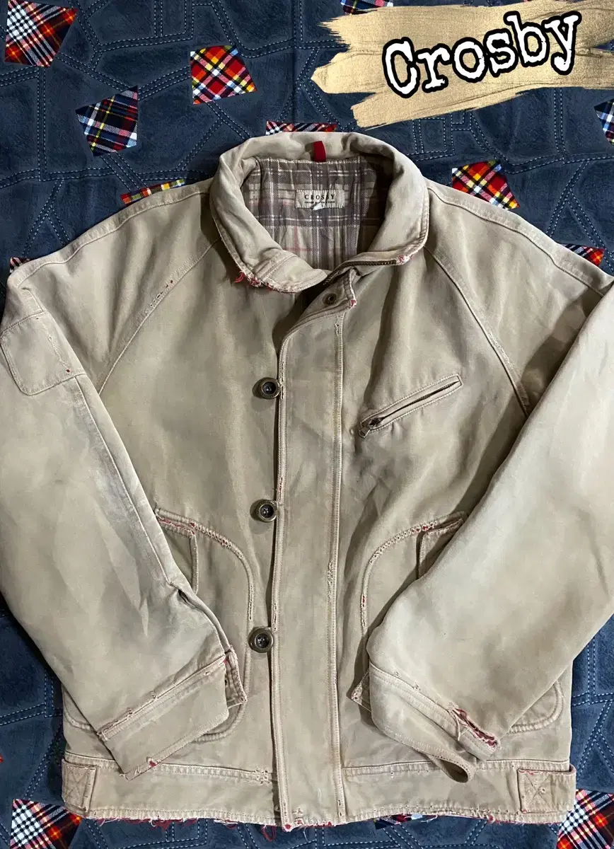 [105] *Sale*90's Crosby Damage Workwear Jacket