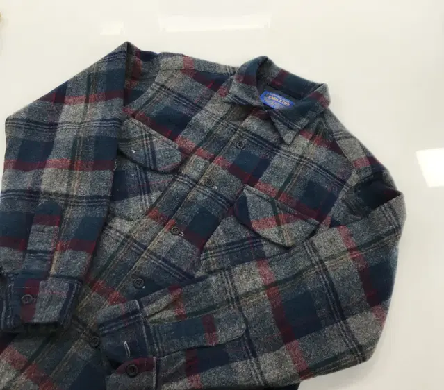 PENDLETON wool 100% check shirt 