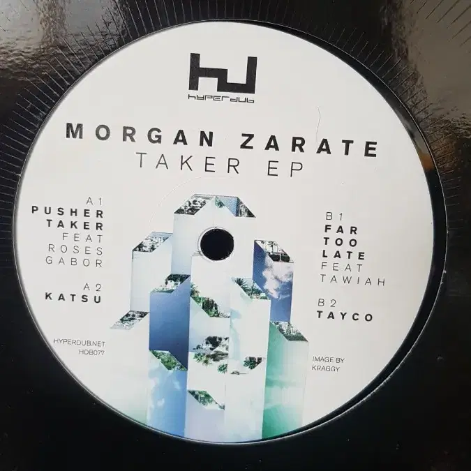 Morgan Zarate 바이닐 레코드 12"