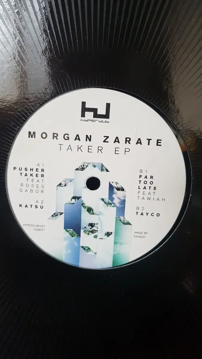 Morgan Zarate 바이닐 레코드 12"