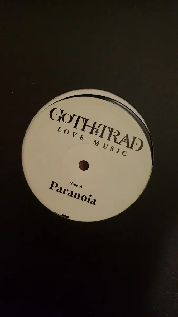 Gothtrad 바이닐 레코드 12"