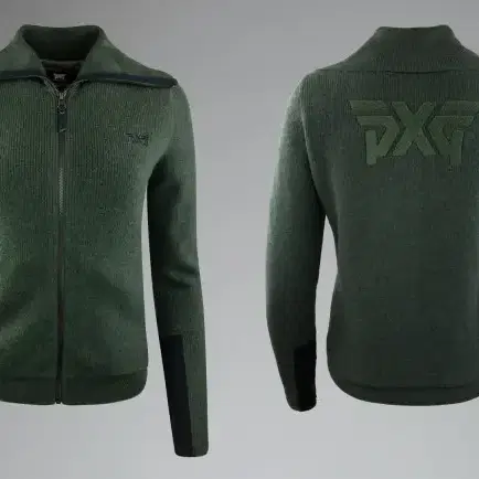 PXG 풀집 숄 콜라 스웨터 - Full Zip Shawl Sweatr