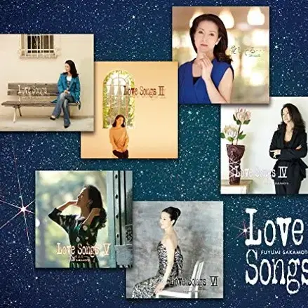 사카모토 후유미 LOVE SONGS BOX 6CD  한정반 미개봉 새상품