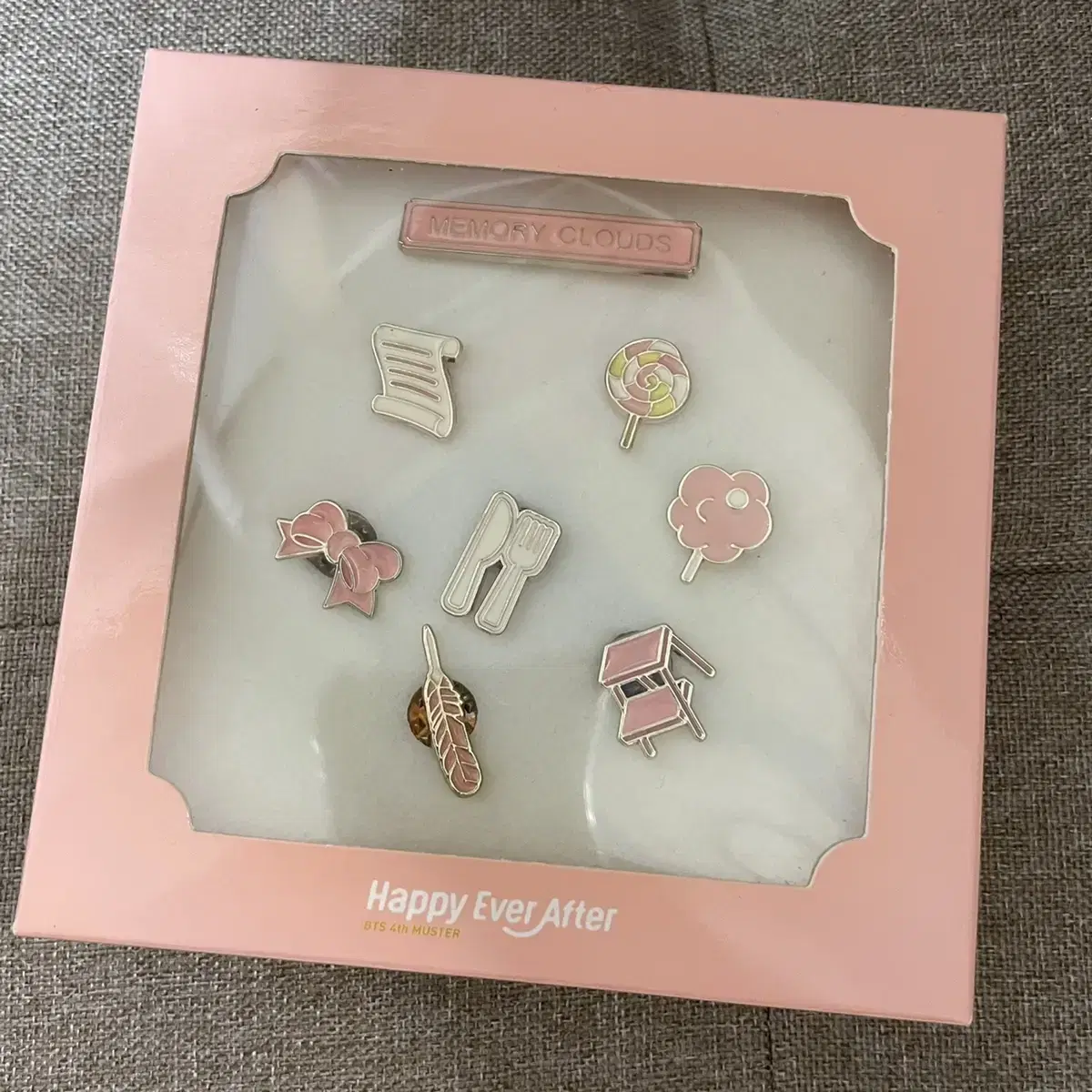 Bangtan Mer4ter Badge Brooch Set