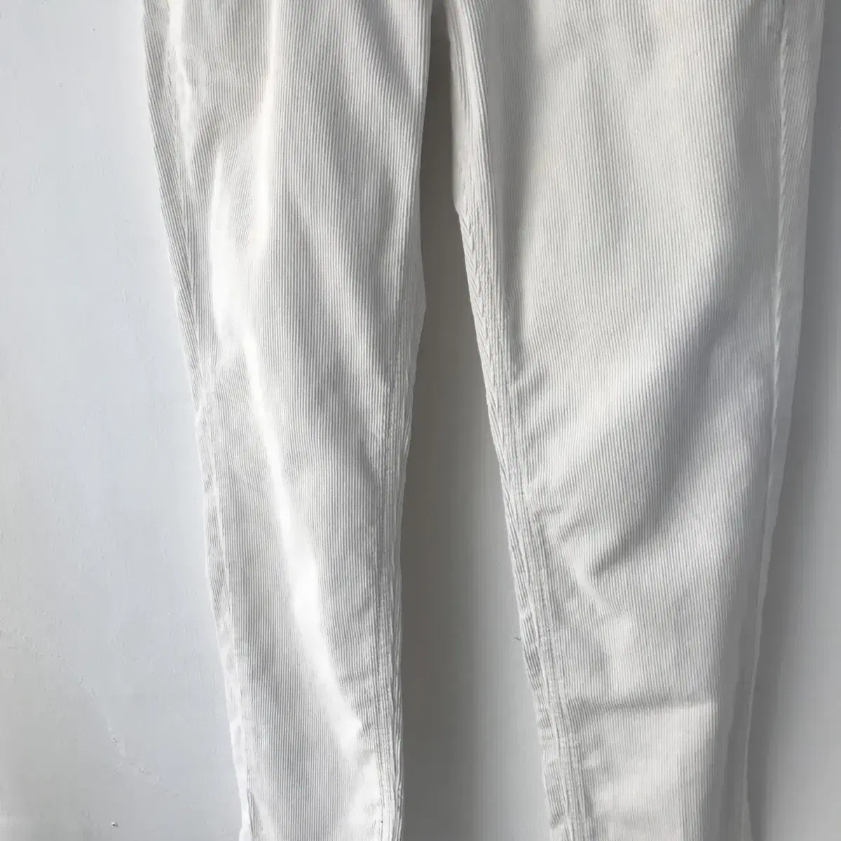 LEE white cotton corduroy pants