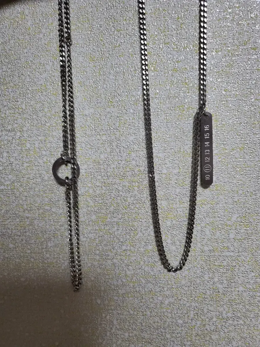 Margiela Numbering Necklace 