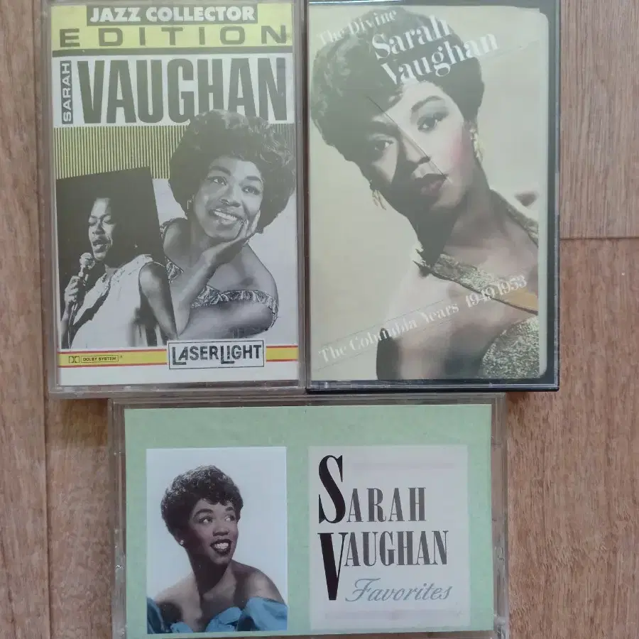 sarah vaughan 수입 카세트테이프