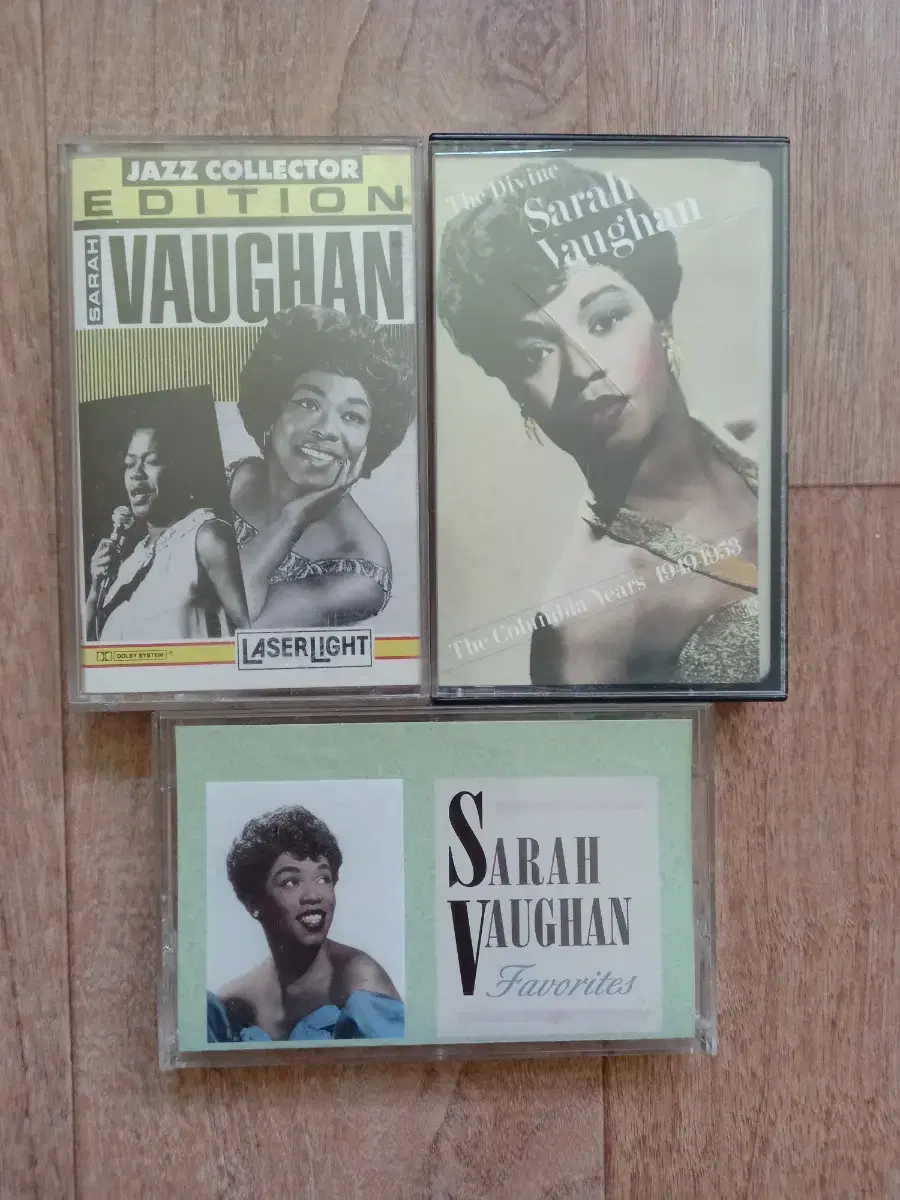 sarah vaughan 수입 카세트테이프