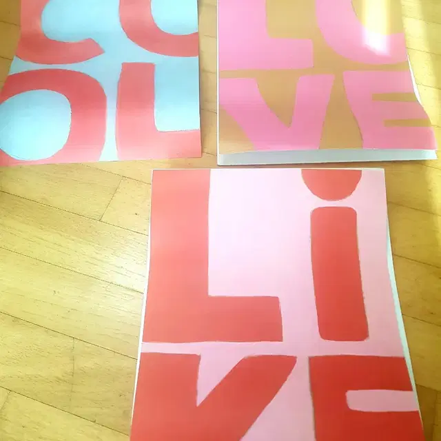 8절포스터 cool.love.like