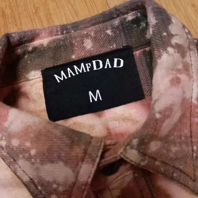 MAMFDAD 타이다이 글렌 체크 셔츠