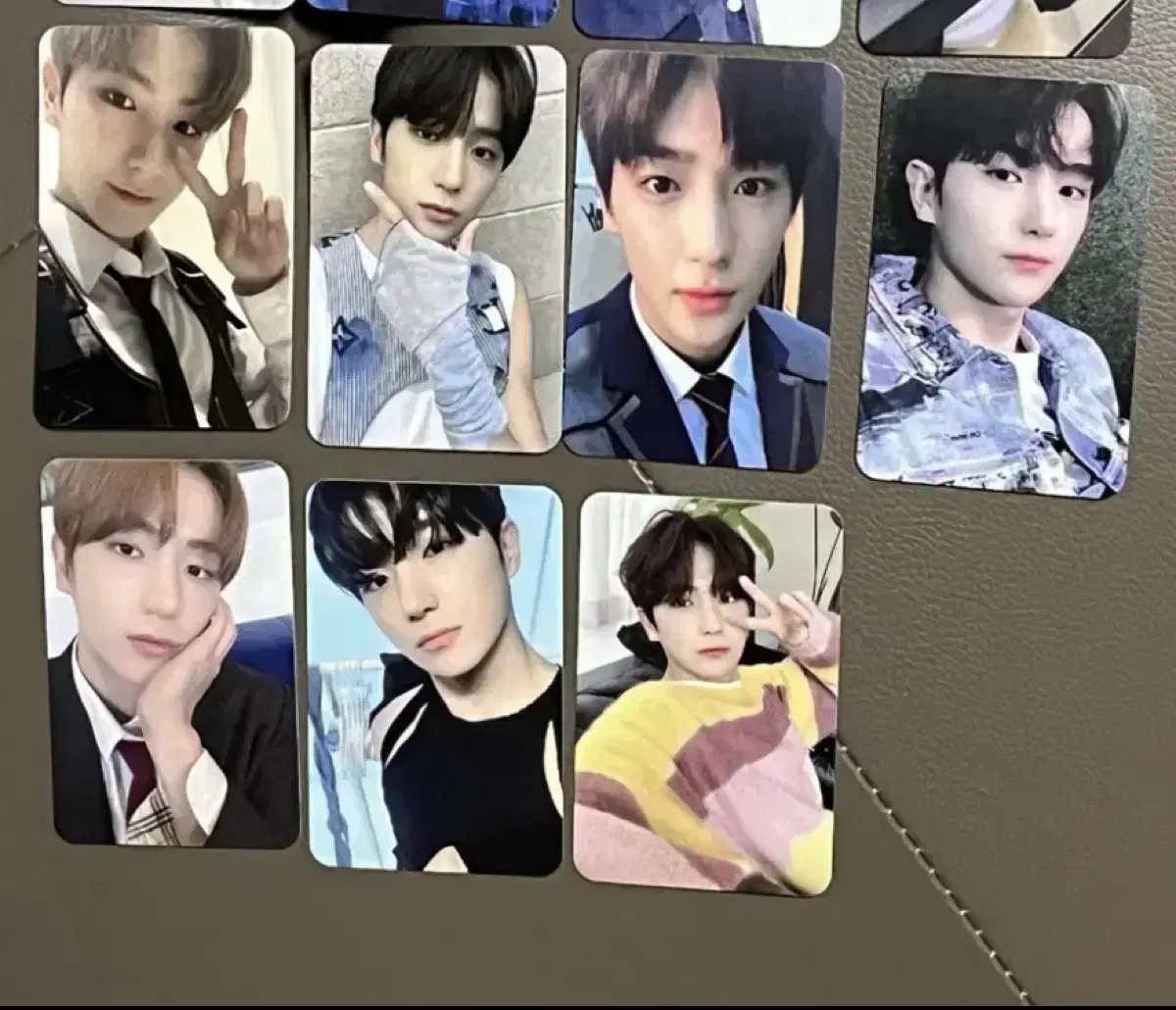 The Boyz hyunjae unofficial goods Photocard photocard Bunny Kingdom Reveal Uniform Maverick Whisper