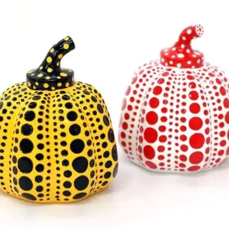 쿠사마 야요이 호박펌킨 오브제 모형 kusama yayoi