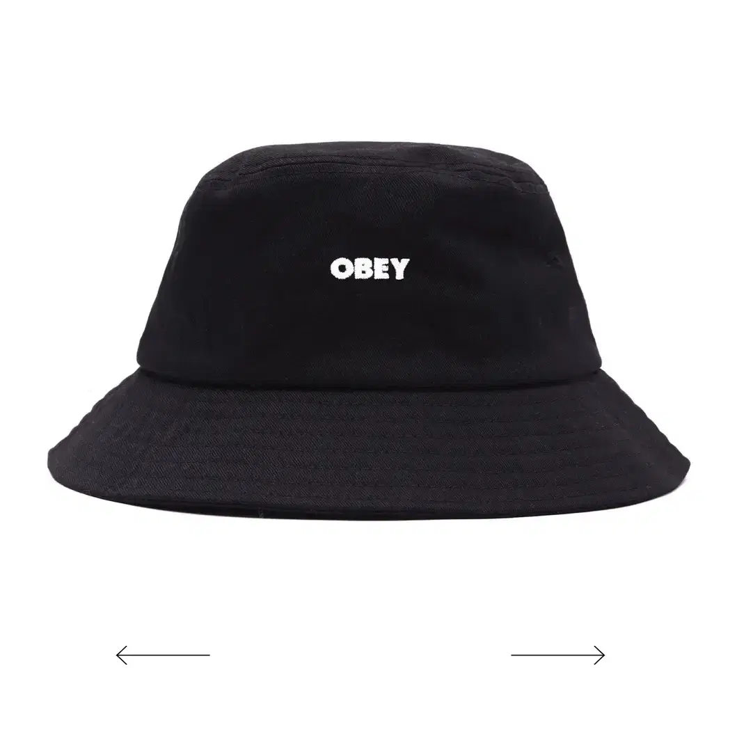 오베이 OBEY 버킷햇 모자