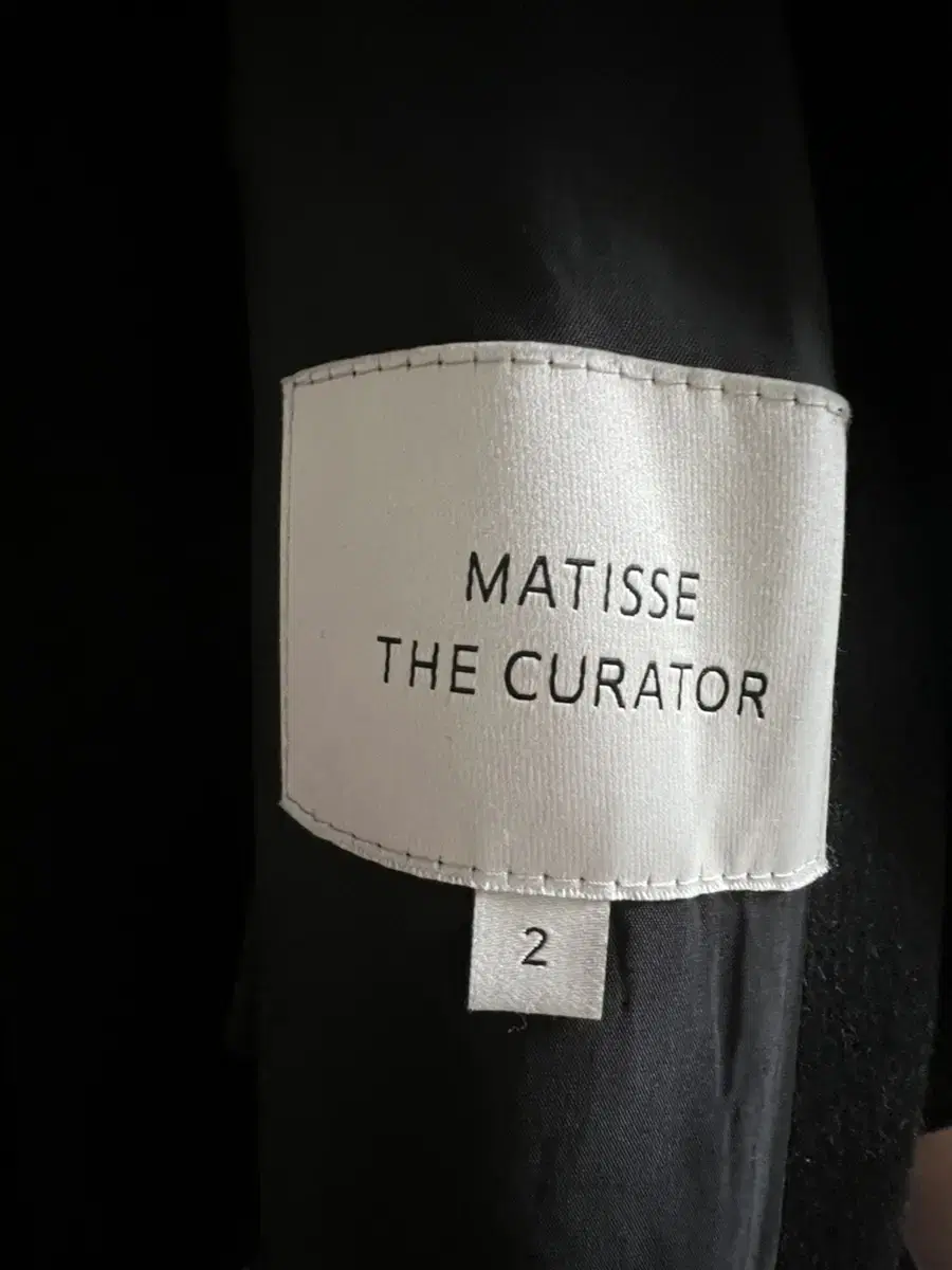 MatisseCurator 20FW Side-bent Coat