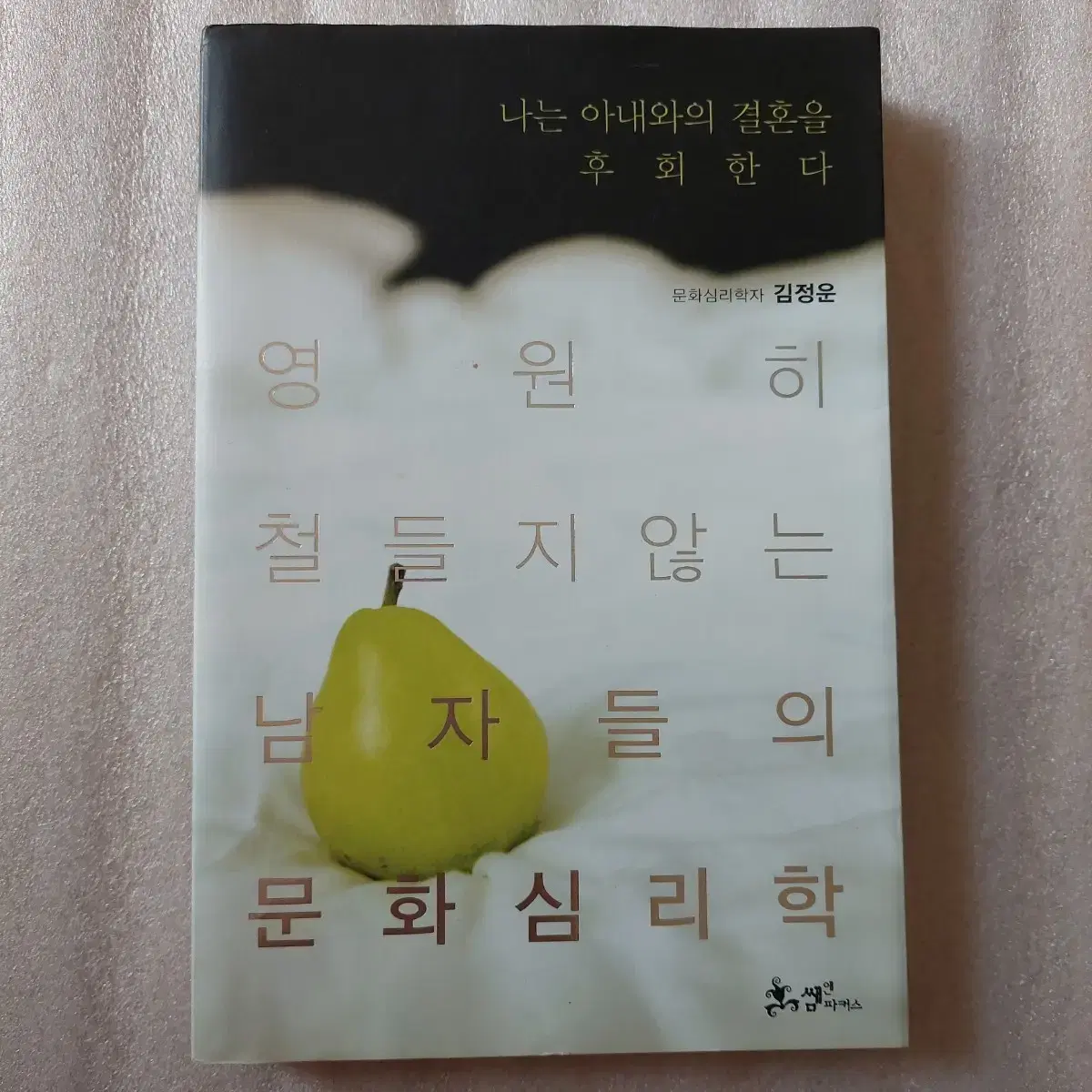 나는 아내와의 결혼을 후회한다 김정운 중고 책 서적