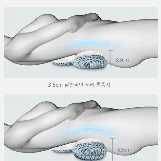 허리보호대지지대 수면쿠션 설날 부모님선물 새제품 무료배송