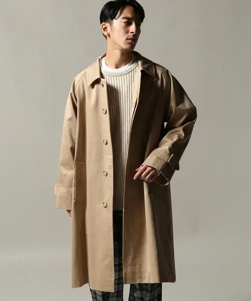 J.S Homestead finx balmacaan coat