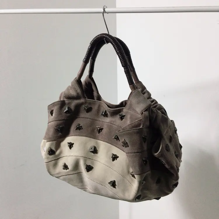 LOEWEスエードバッグ