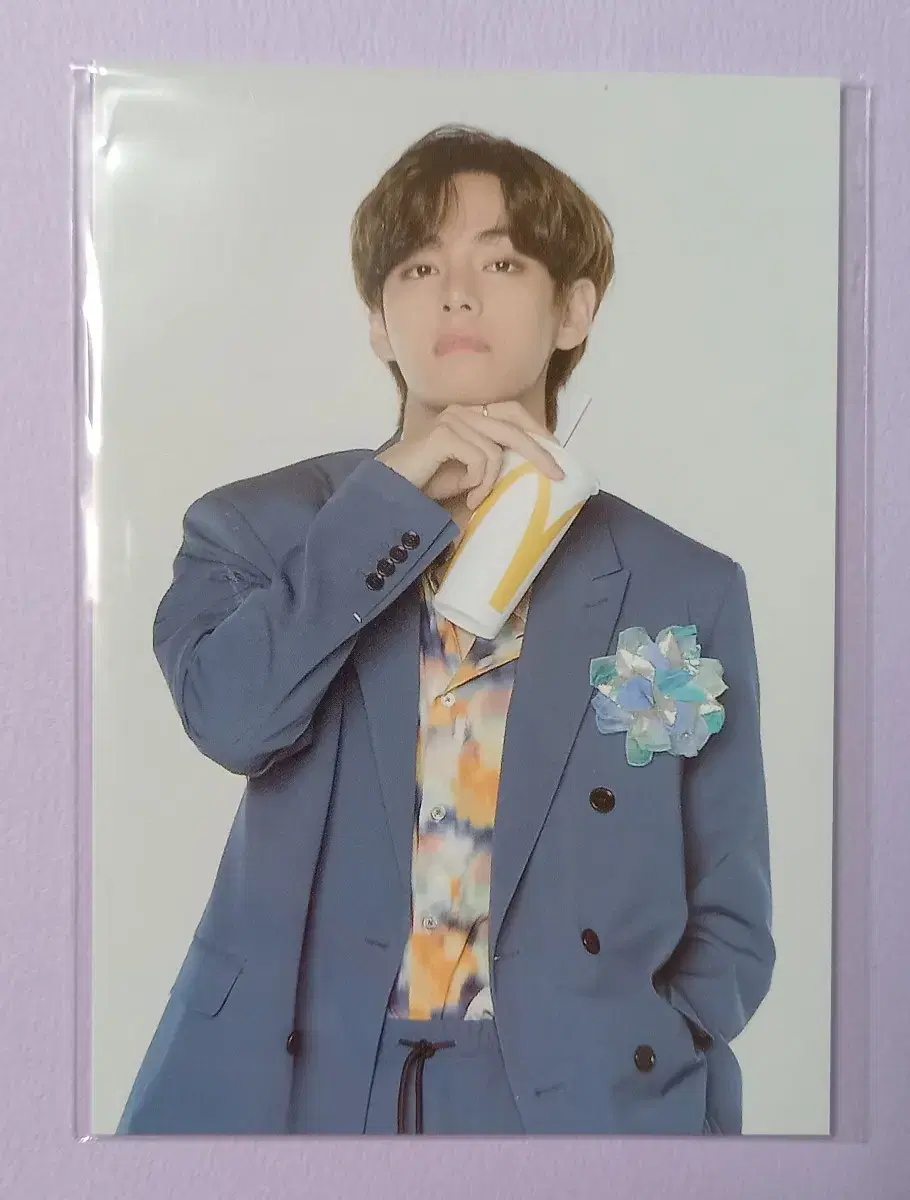 Bangtan BTS McDonald's Taehyung Photocard