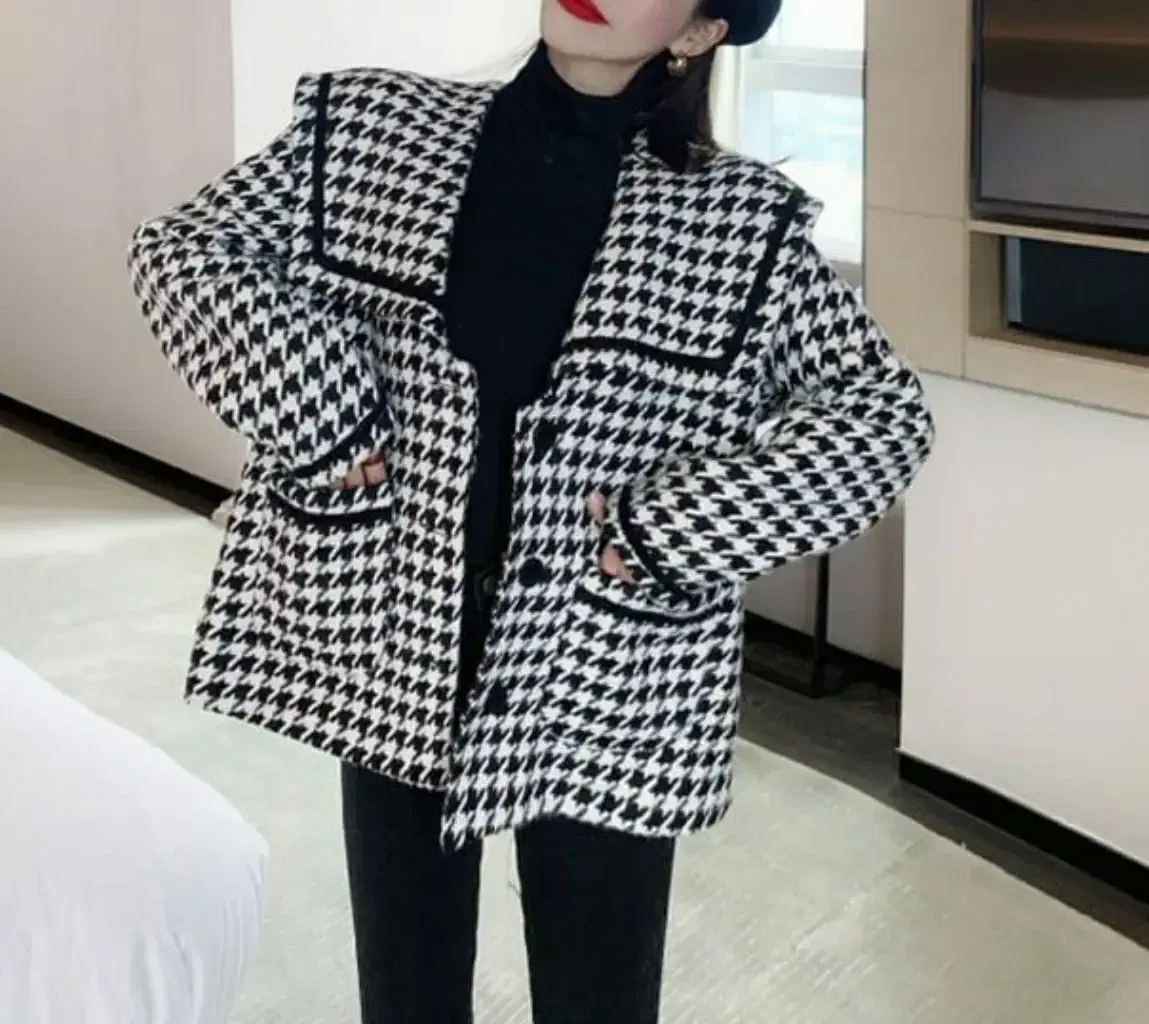 Big kara jacket Checked jacket 