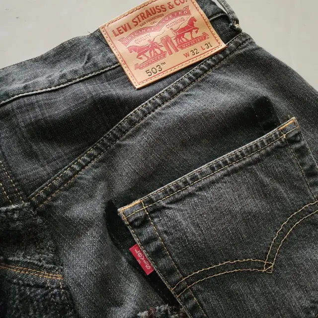 JUNYA WATANABE X LEVI'S 패치워크 503