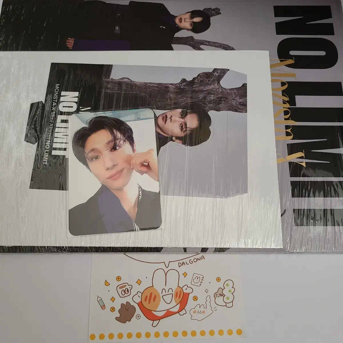 Monsta X Changyun Norimit Limited poster Stand photocard Monsta X