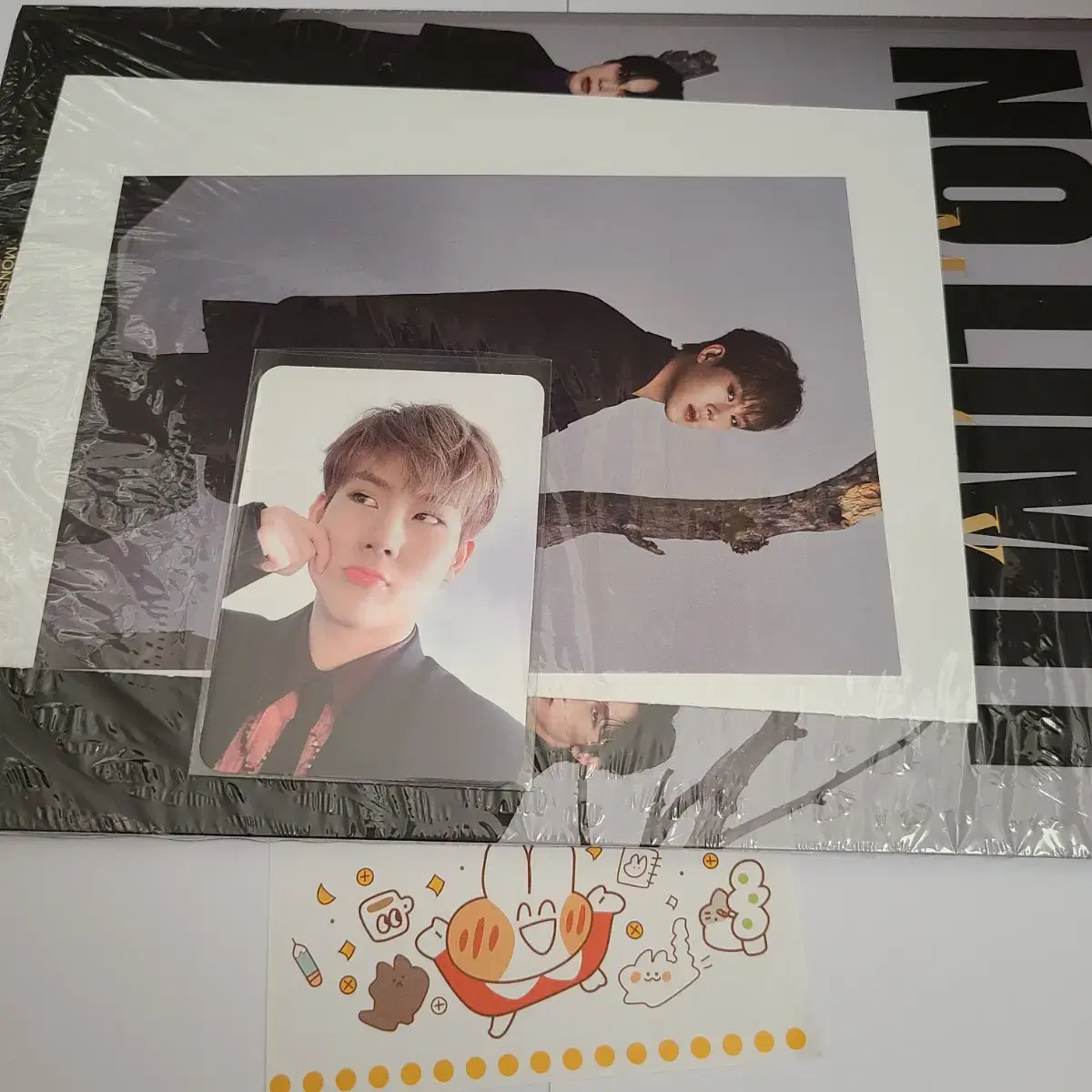 Monsta x jooheon Norlimit Limited poster postcard photocard Monsta x