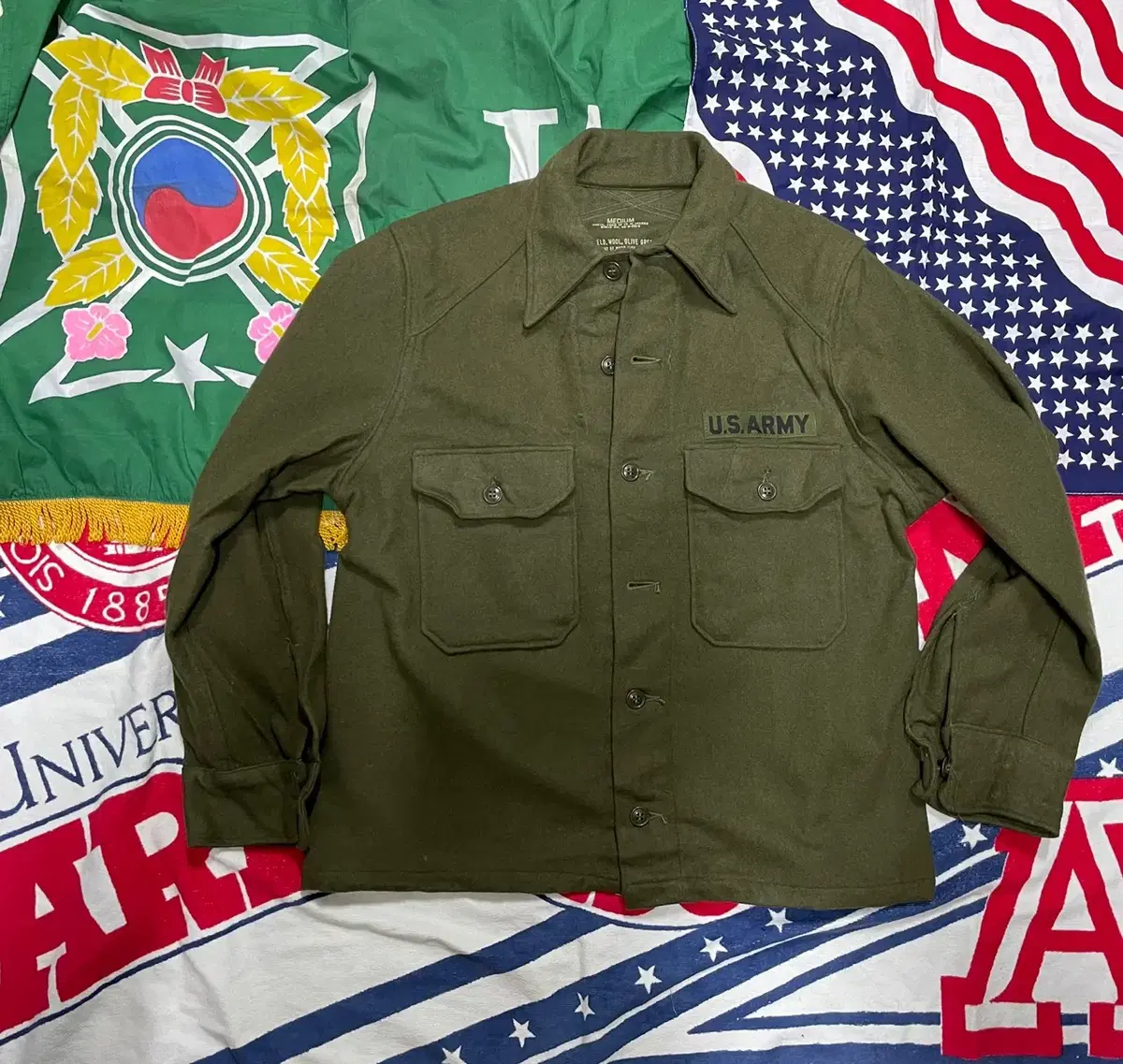 US Army Original 50s Wool Shirt