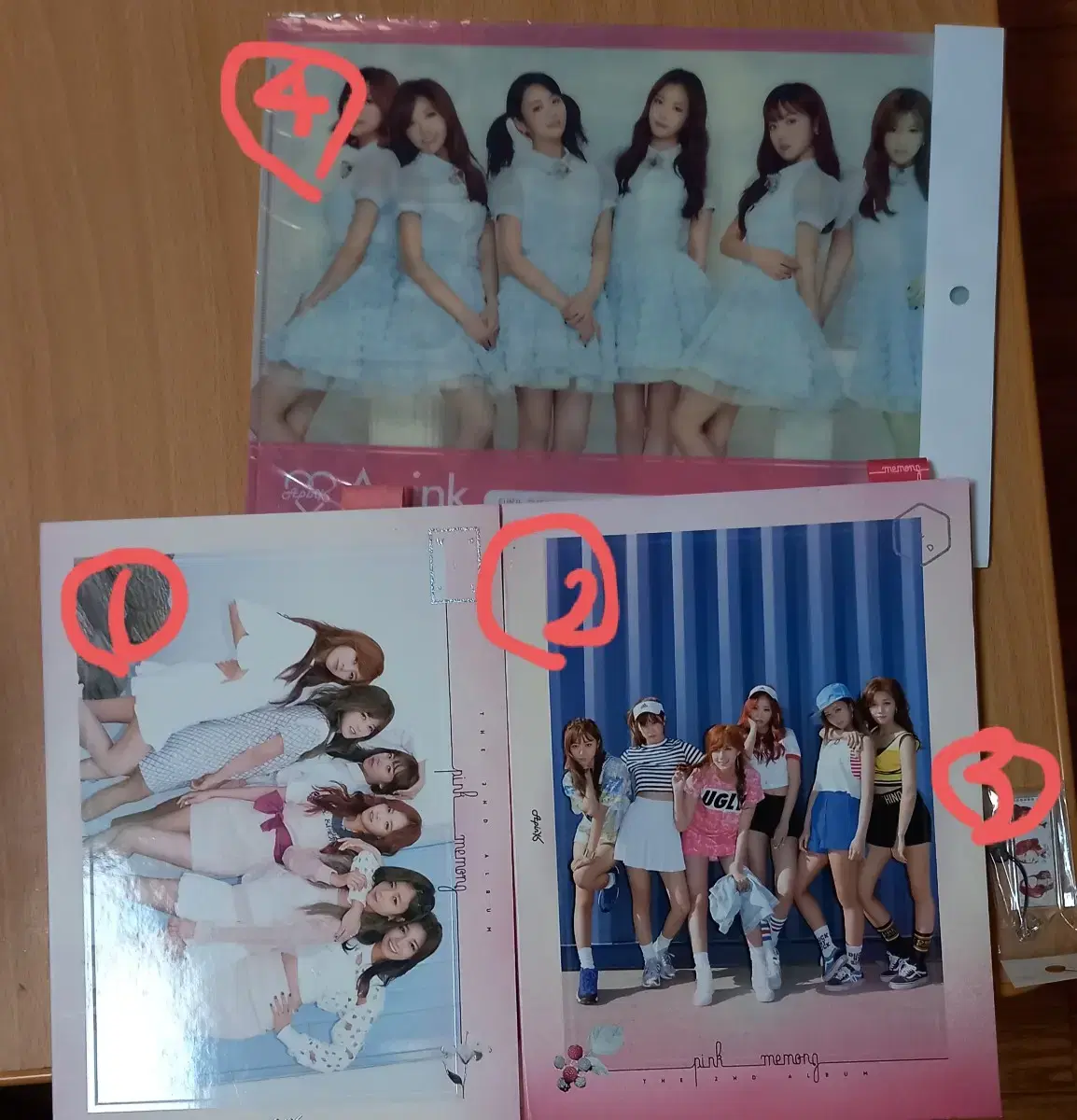 apink album 2집 핑크 메모리 팝니다