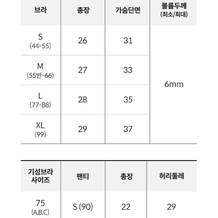 (새상품)벨리즈온 여성 속옷 노와이어 브라 팬티 3종 세트 S