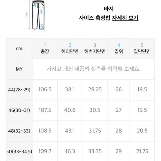 패이탈리즘 데님팬츠 