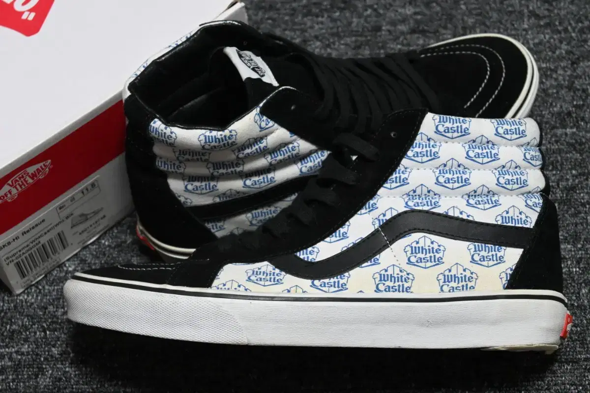 (295) Supreme X Whitecastle X Vans Skate High Reissue