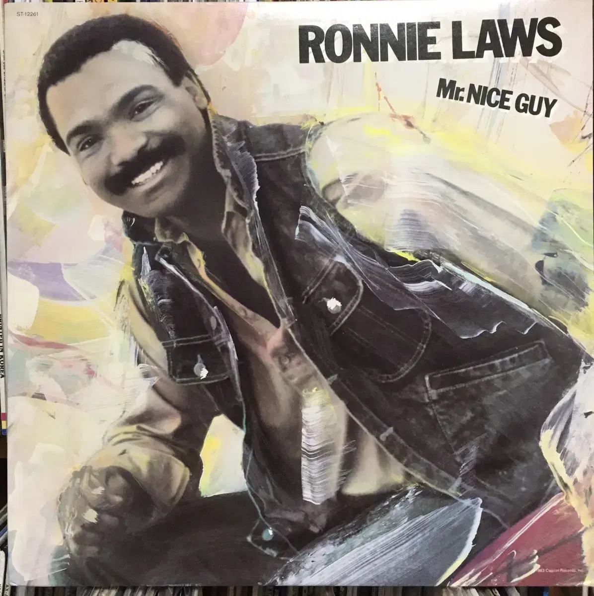 (흑음)로니 로스 ronnie laws mr nice guy lp