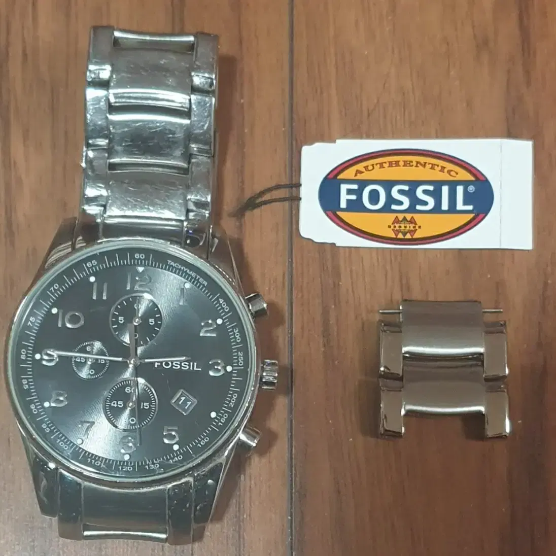 FOSSIL ARKITEKT FS4249 스틸 스트랩 시계