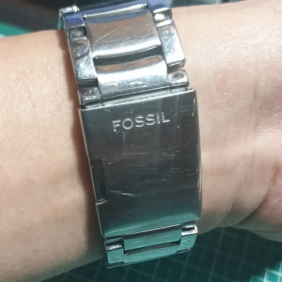 FOSSIL ARKITEKT FS4249 스틸 스트랩 시계