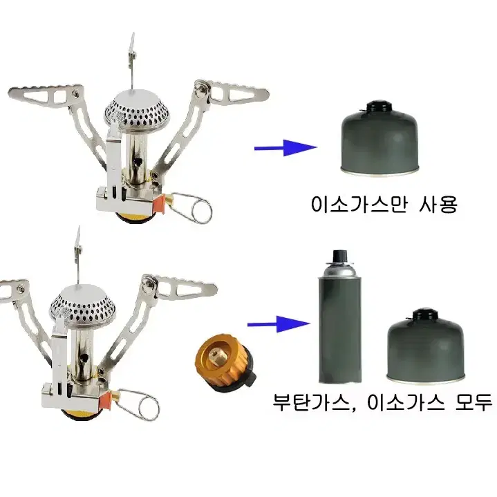 &새상품& 이소가스 미니 버너 모음