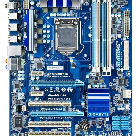 GIGABYTE GA-P55-UD3 + 인텔 i5-750 린필드 셋트