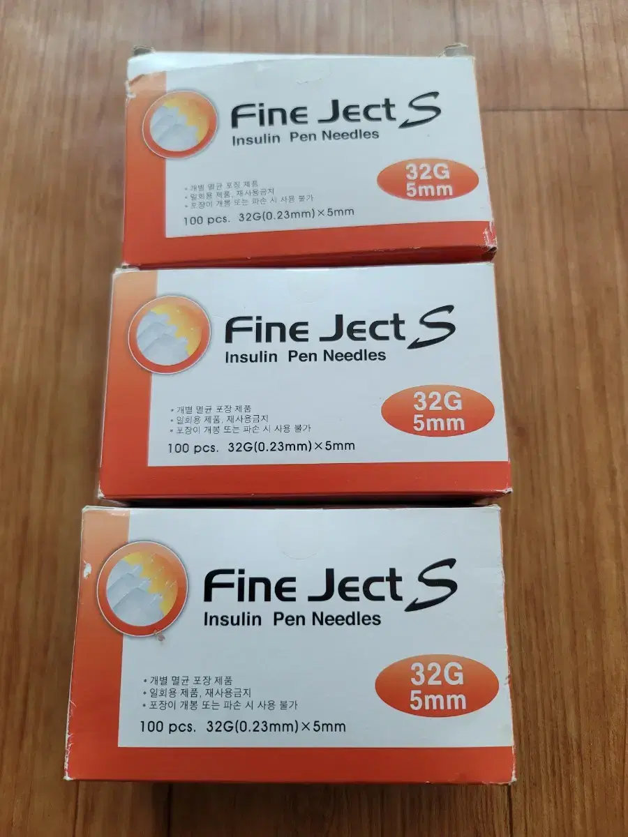 fine Ject S 3박스 팝니다