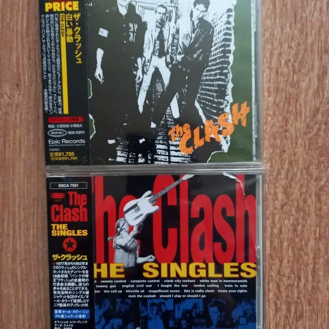 the clash cd 일본반 시디