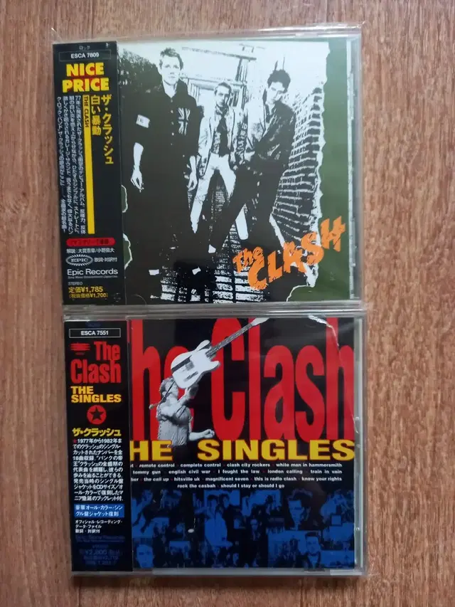 the clash cd 일본반 시디