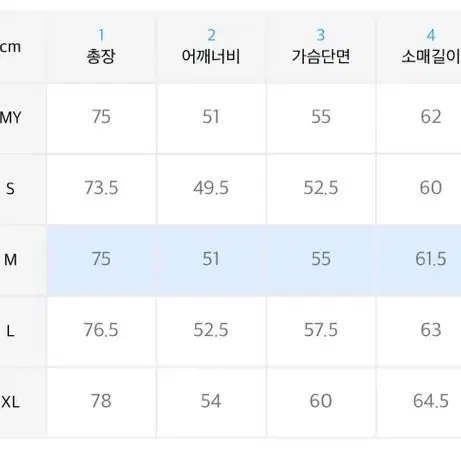 새상품) 비슬로우 면자켓 M