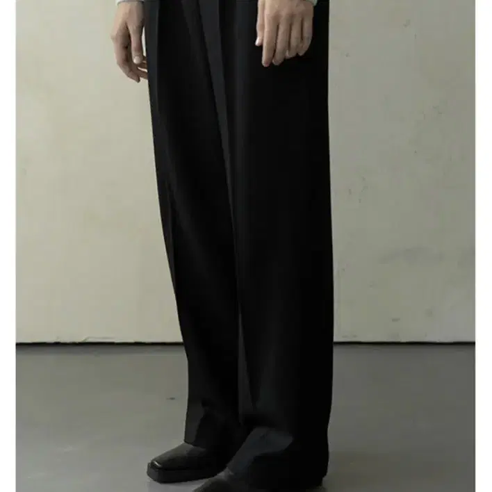 [ endot solid semi wide pants ] 엔도트 와이드 