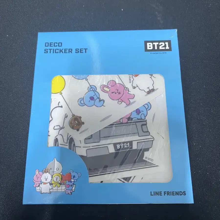 BT21 노트 키링 스티커 (쿠키 위주) (방탄소년단