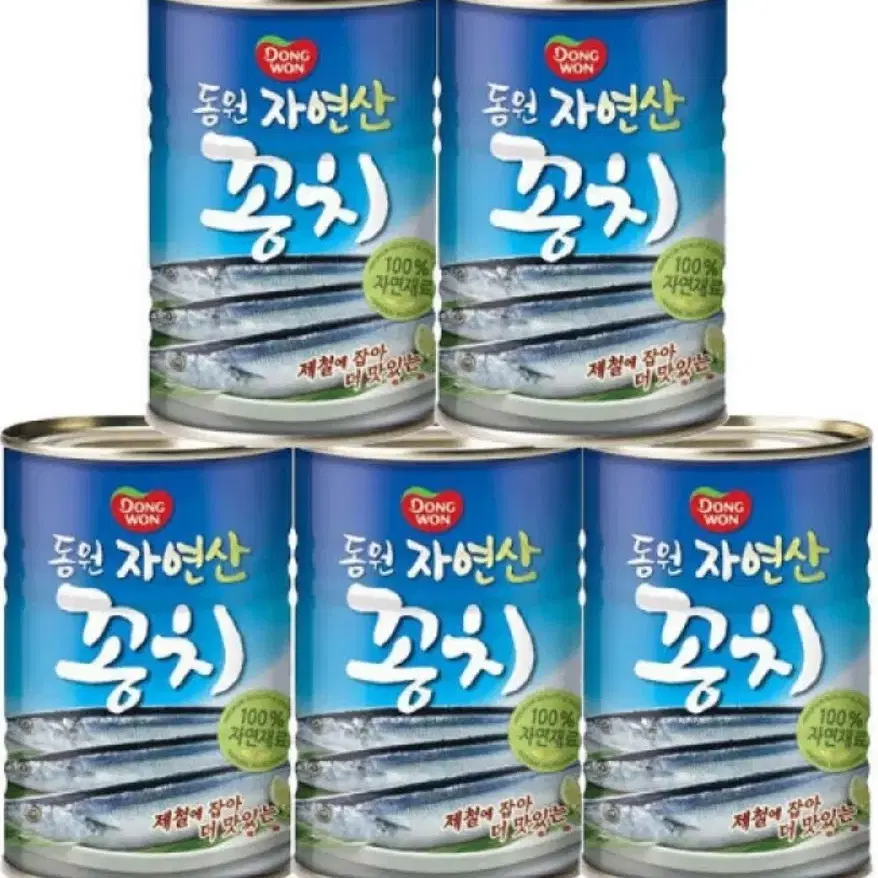 [무료배송] 동원 꽁치 300g 5캔 통조림